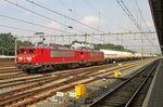 LPG train with 1604 at the helms enters Roosendaal on 22 September 2016.