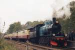 On 13 Augustus 2005 ZLSM, ex-SJ 1040 stands at Schin-op-Geul. 