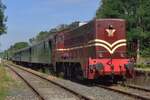 Ex-NS 2225 stands at Schin op Geuls on 8 August 2017 with an extra train to Simpelveld. Ex-NS 2225 stands at Schin op Geuls on 8 August 2017 with an extra train to Simpelveld.