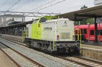 CapTrain 203 101 runs light through Dordrecht Centraal on 16 May 2016.