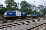 Volker Rail 203-1 oozes at Dordrecht Centraal on 22 July 2016.