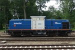 Volker Rail 203-1 oozes at Dordrecht Centraal on 22 July 2016.