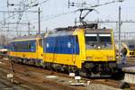 NS 186 011 enters Rotterdam Centraal on 26 March 2017.