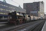 On the evening of 17 December 2023 VSM 23 071 banks the last steam shuttle of that year's  Christmas Express into Nijmegen.