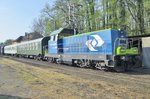 SM 42-1266 stands at Wolsztyn on 29 April 2016.