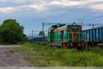 20.06.2020 | Łuków - SM42-2595 on the station.