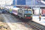 PKP ET 22-1043 with Regional train at Poznan Glowny on 28 April 2011.