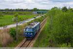 16.05.2020 | Mszczonów - ET22-1015 left the station, going to Skierniewice.