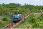 16.05.2020 | Mszczonów - ET22-1015 left the station, going to Skierniewice.