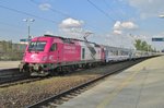 On 2 May 2016 PKP 370 002 stands in Warszawa Wschodnia.