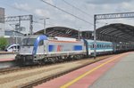 PKP 370 008 calls at Katowice on 3 May 2016.