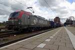 On 25 May 2021 PKP Cargo EU46-514 hauls the Chengdu container shuttle through Amersfoort, where she will take a break for about 15 minutes.