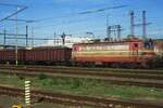 Coal train with 240 079 stands at the Slovak border station (with Hungary) Sturovo on 12 september 2018.