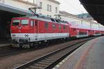 ZSSK 263 004 carries the Blonski colours whereas her urban train already shows the latest ZSSK-design, seen at Bratislava hl.st. on 17 September 2024.