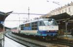 ZSR 350 013 with EC in Brno hl.n. on 28 May 2008.