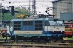 ZSSK 350 006 runs round in Breclav on 22 May 2008.