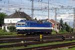 Freshly painted in retro colours was 362 011 -seen running light through Bratislava hl.st. on 27 August 2021 to pick up a regional train.