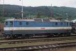 ZSCS 363 140 stands in Zilina on the evening of 29 May 2015.