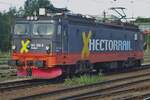 Hector Rail 161 106 'DECKARD' passes through Hallsberg on 10 September 2015.