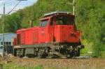 On 14 September 2009 SBB 18442 runs light near Erstfeld.