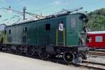 During an open weekend, SBB  Little Secheron  10217 stands at the SBB Works in Olten on 21 May 2022.