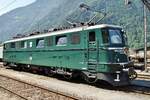 Recently transferred to SBB Historic and already taking part in the condition trips at Erstfeld is 11411 on 5 June 2015.