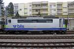BLS 420 501 stands in Spiez on 2 January 2020. Shortly after that, the BLS -that bought twelve SB B Re 4/4II second-hand- discarded themselves of the older loco class due to the influx of new EMUs. BLS 420 501 stands in Spiez on 2 January 2020. Shortly after that, the BLS -that bought twelve SB B Re 4/4II second-hand- discarded themselves of the older loco class due to the influx of new EMUs.