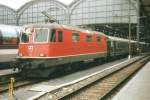 On 28 July 1998 SBB 11331 stands in Basel SBB.