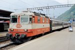 SBB 11141 calls at Bellinzona on 26 May 2007.