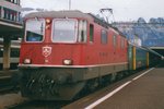 SBB 11144 stands at Buchs SG on 17 June 2001.