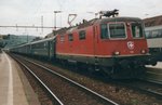 On 18 June 2001 SBB 11261 calls at Erstfeld.