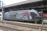 'Your time is now!' suggest Maurice Lacroix on 460 076, seen on 29 June 2013 at Basel SBB.

