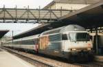 Scanned picture of 460 015 in Bellinzona on 26 May 2007.