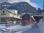 Unmistakably a follow-up shot... With snow swirling, an SBB Re 460 pushes its IC 21 10667 towards Lugano after leaving the Gotthard Tunnel in Airolo. The train runs from Basel SBB to Lugano. January 21, 2025