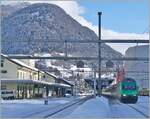 The Re 460 010  Swiss Tainable  is in Airolo with its IC 2 10874 on the way from Lugano to Zurich HB.

Jan 21, 2025