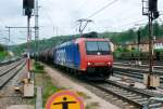 SBB 482 019 passes Treuchtlingen on 21 May 2010.