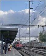 The SBB Re 6/6 11667 (Re 620 066-9)  Bodio  with a Cargo train in Wohlen on. 

06.12.2024