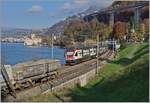 A SBB RABe 511 by the Castle of Chillon on the way to Annemasse. 

14.11.2024