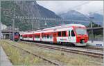 The TMR Region Alpes NINA RABe 525 039 in Martigny is the local service to Le Châble.

30.10.2024