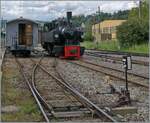 Festival Suisse de la vapeur 2024 / Swiss Steam Festival 2024 of the Blonay-Chamby Railway - The SEG G 2x 2/2 105 by the Blonay-Chamby Railway at the Blonay Station.

19.05.2024