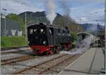 The SEG G 2x 2/2 105 by the Blonay-Chamby Railway in Blonay. 

05.05.2024