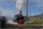 La DER de la Saison / The end of the season of the Blonay Chamby Railway 2024 - For several years now, the Blonay Chamby Railway has been showing its wonderful vehicles in use at the end of the season with a condensed timetable. At the end of the season, once again steam at its finest: the SEG G 2x 2/2 of the Blonay-Chamby Bahn is shunting in Blonay.

Oct 27, 2024