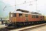 On 20 May 2006 BLS battleship Ae 6/8 208 stood at Domodossola.