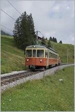 The BLM Be 4/4 31  Lisi  on the way to Mürren between the Grütschalp and Winteregg.

08.08.2024

