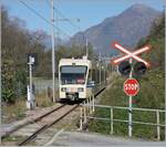 The FART ABe 4/8 45 is RE 157 (the red sign  PE 72  is incorrect according to the timetable) shortly after Domodossola on the way to Locarno and has an extraordinarily long straight section ahead of