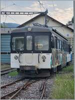 That probably doesn't mean anything good: The MOB Be 4/4 1006 (ex. Bipperlisi) is in Vevey with an old MOB baggage car (D 41). August 31, 2024