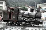 RB steam locomotive no 17 at Vitznau, August 28th, 1999.