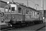 The ASD - Yesterday and today: The BCFe 4/4 N°1, purchased in 1914 for the opening of the railway, is in Aigle. The train is now maintained by the  Association ASD 1914  and is occasionally used for special trips, such as here as the Jass train. Nov 2, 2024