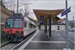 A TPF RBDe 566  Domino  in the Broc Cocolaterie Station.

24.01.2024