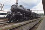 SBB Historic Elefanten 2978 stands in Brugg AG on 26 May 2019 with a steam train from Erstfeld.